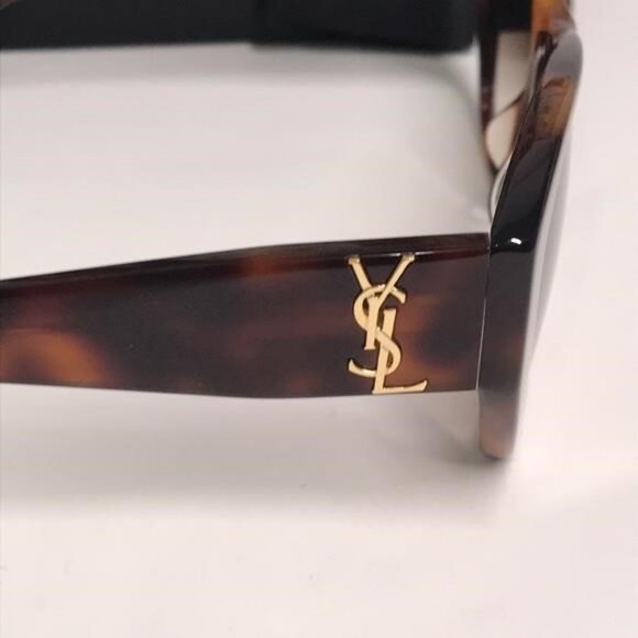 New Authentic Saint Laurent Havana SLM8 003 Sunglasses - Picture 12 of 15